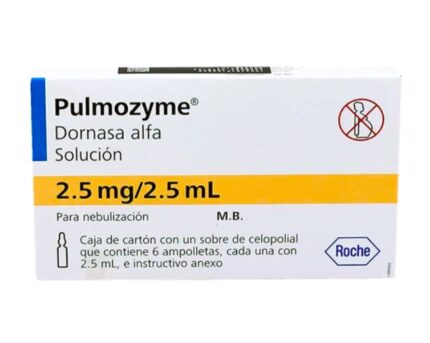 در داروکده، پولموزایم (Pulmozyme)، دورناز آلفا (Dornase Alfa) و داروهای تخصصی درمان فیبروز کیستیک با بهترین کیفیت و قیمت از معتبرترین تأمین‌کنندگان بین‌المللی تهیه و عرضه می‌شود.