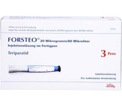 در داروکده، فورستئو (Forsteo) و تری‌پاراتاید (Teriparatide) با بهترین کیفیت و قیمت از معتبرترین تأمین‌کنندگان بین‌المللی تهیه و عرضه می‌شود.