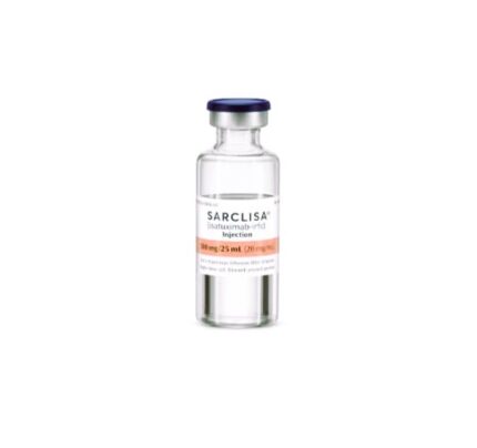 در داروکده، Sarclisa (Isatuximab-irfc) با بهترین کیفیت و قیمت از معتبرترین تأمین‌کنندگان بین‌المللی تهیه و عرضه می‌شود.